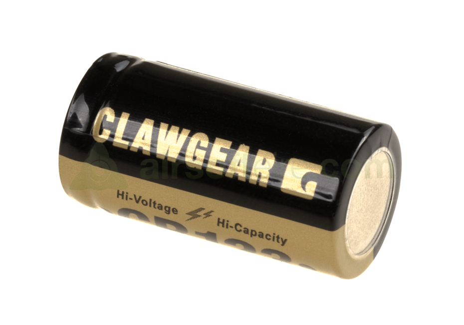 Clawgear CR123 Lithium Battery