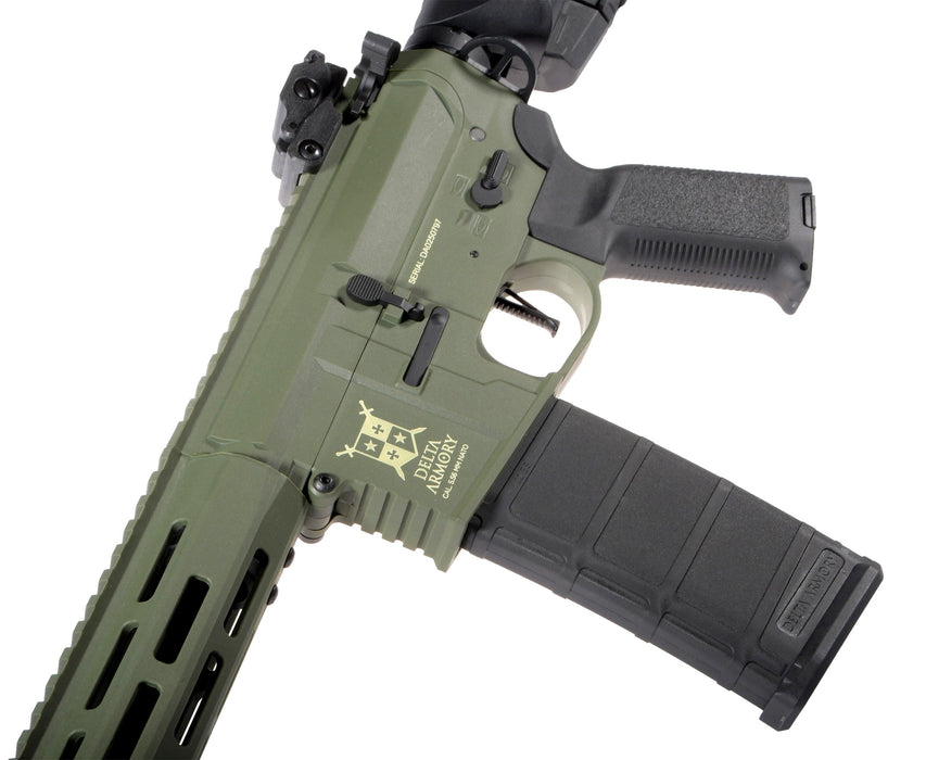 Delta Armory M4 AR15 M-LOK 10" Charlie - Ranger Green