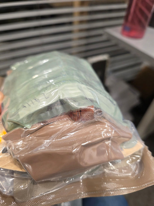 Box of Genuine U.S. Military Surplus MREs (Meal Ready-to-Eat) - Damaged