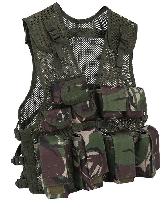 KombatUK DPM Tactical Vest - 10-16 Years