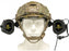 Earmor M32X Tactical Headset With ARC Helmet Adapters - Black