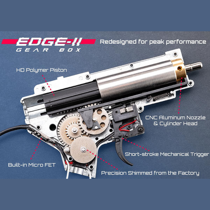APS Edge ll Ambidextrous V2 Gearbox - Rear Wired