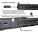 Wii Tech 10" Alpha Aluminium Handguard for AKM GBBR