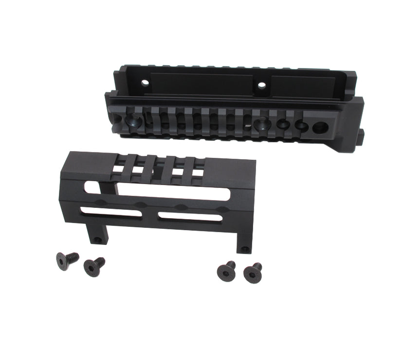 Wii Tech 6" Alpha Aluminium Quad Rail Handguard for AKM GBBR