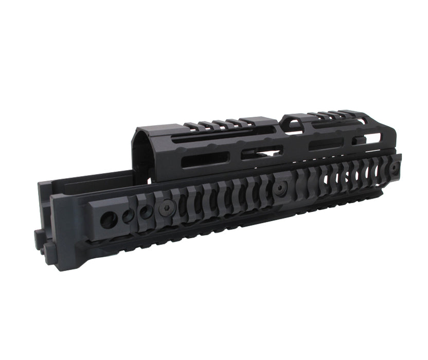 Wii Tech 10" Alpha Aluminium Quad Rail Handguard for AKM GBBR