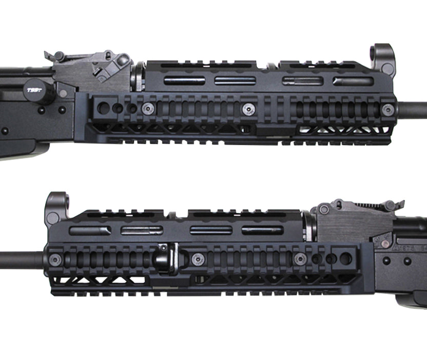 Wii Tech 10" Alpha Aluminium Quad Rail Handguard for AKM GBBR