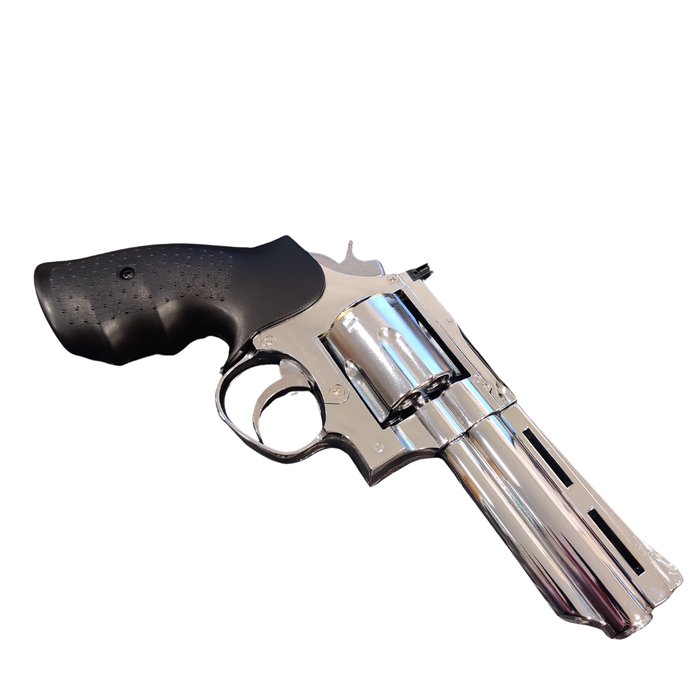 *C-GRADE* HFC HG-132 4" Gas Revolver - Silver