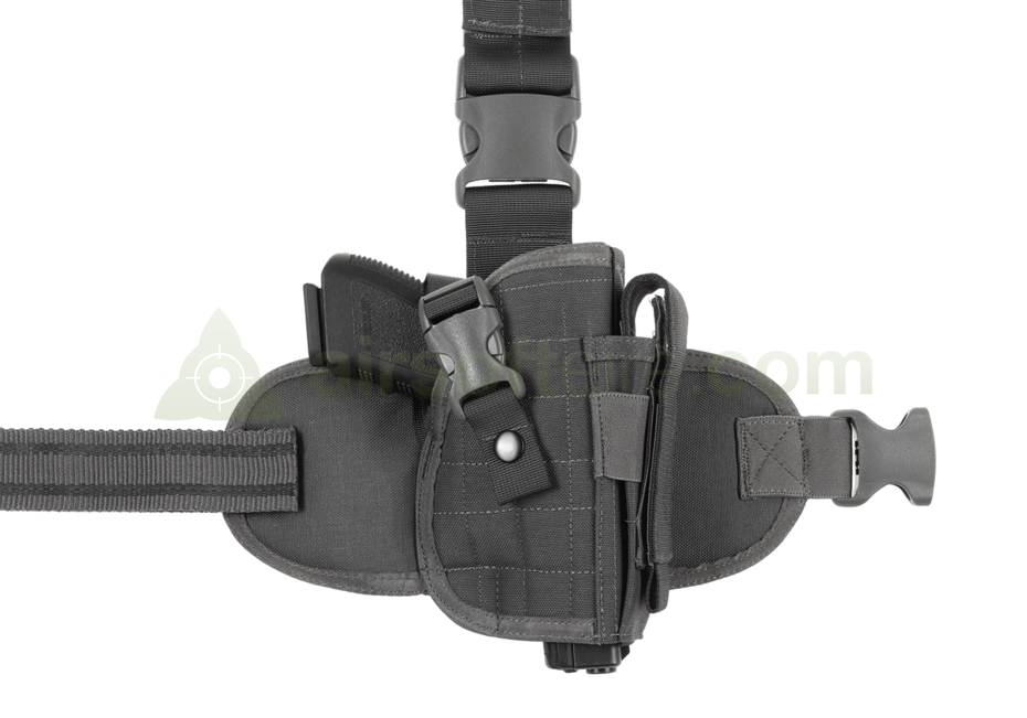 Invader Gear Dropleg Holster for M92, G17, 1911 - Wolf Grey