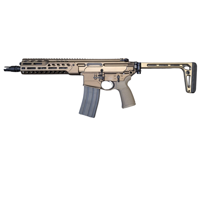 Salvo Precision MCX Spear 10.5 LTCSAW GBBR & Case V3 - Bronze
