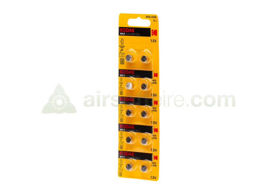 Kodak AG5/LR48 Button Cell Battery - Pack of 2