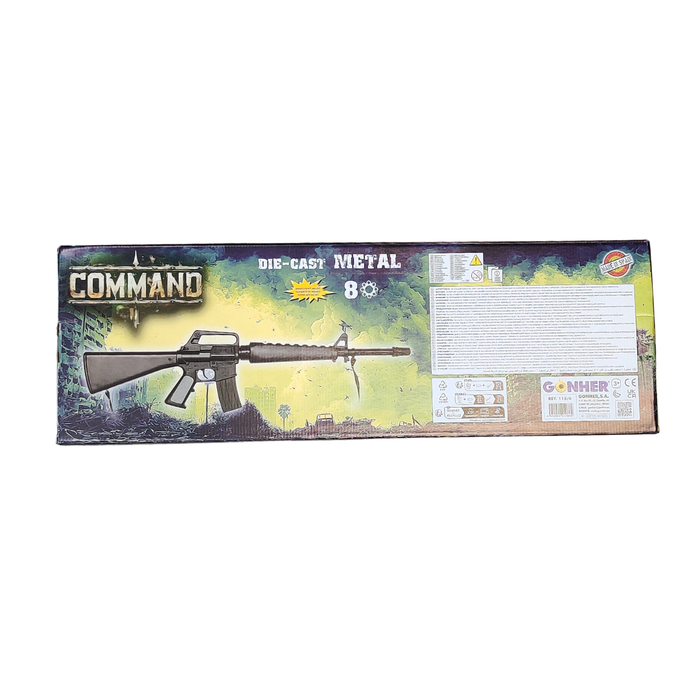 Gonher M16 Rifle Cap Gun - 8 Shot
