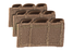 Invader Gear CR123A Battery Strap Patch - Pack of 3 - Tan