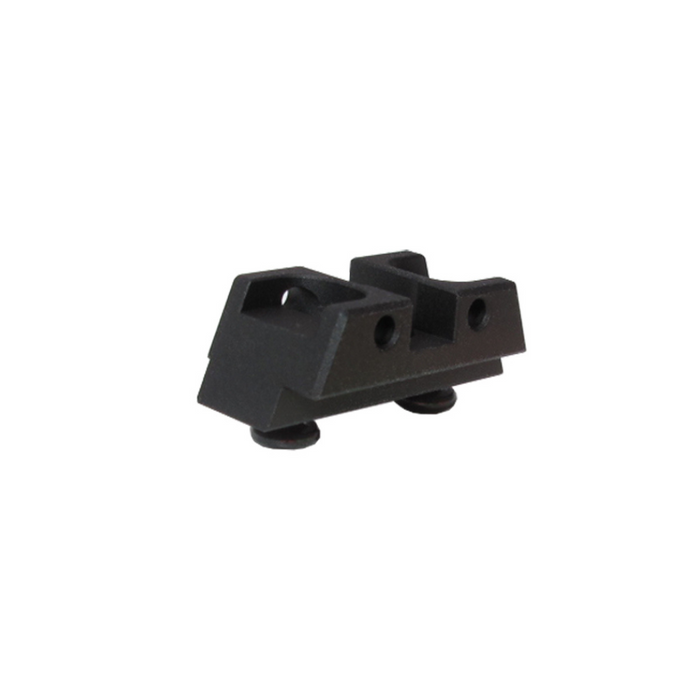 Wii Tech MOS GEN 5 (TM) CNC Fiber Optic Rear Sight