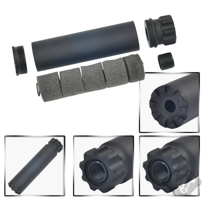 FMA Specter 152mm Silencer - Black