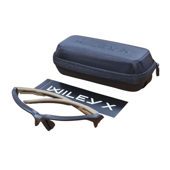 Wiley X WX JAKL Sunglasses Frame - Tan & Black (NO LENS)