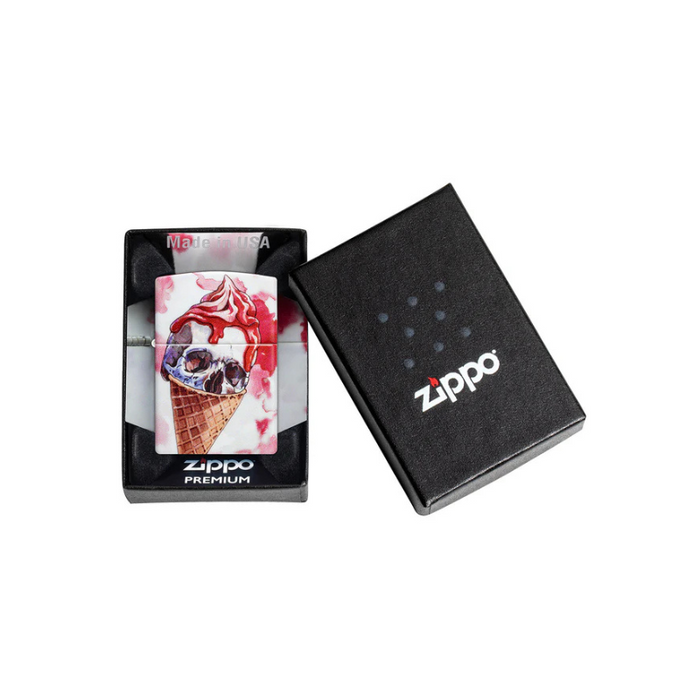 Zippo Goth Ice Cream Skulls - 60007479