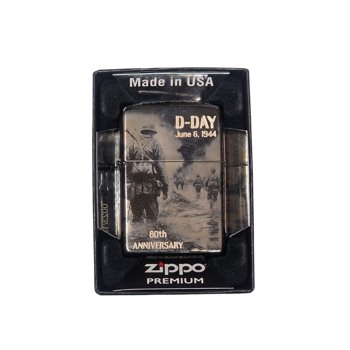 Zippo 80th Anniversary D-Day Limited Edition Lighter - 60007191