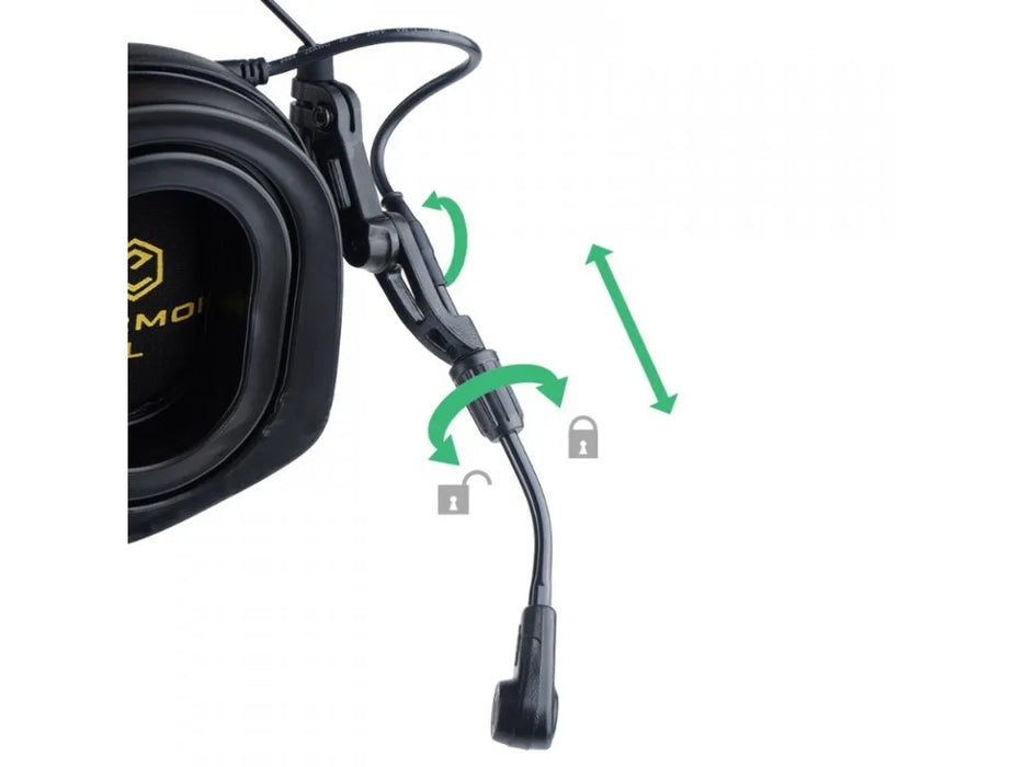 Earmor M32 Plus Communication & Hearing Protector - Foliage Green