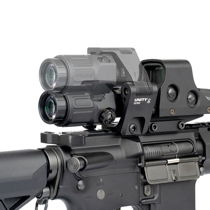 PTS Unity Tactical: FAST FTC OMNI Magnifier Mount - Black