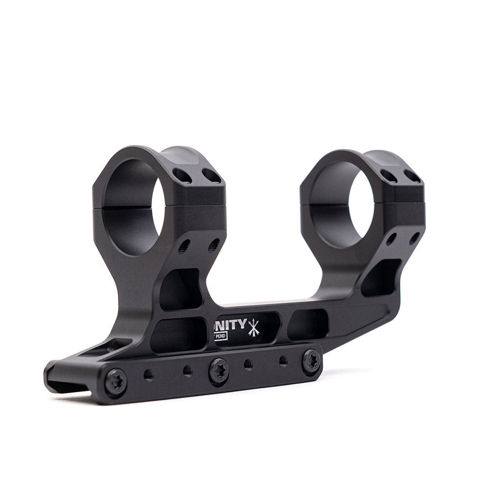 PTS Unity Tactical - FAST LPVO Scope Mount 30mm Set - Black