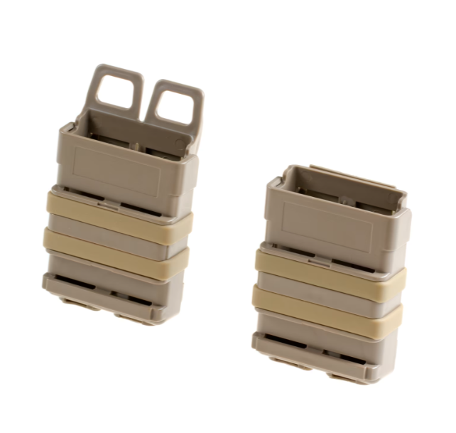 FMA Double FastMag M4/M16 Pouch - Dark Earth