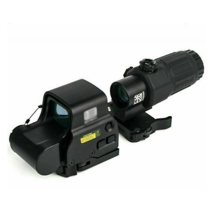 Aim-O Holographic Hybrid Sight EXPS with G33 Magnifier - Black