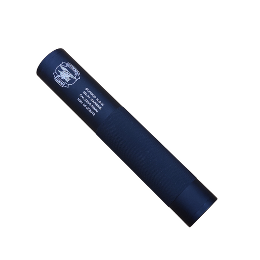 T&D Aluminum Silencer w/Markings - 195mm