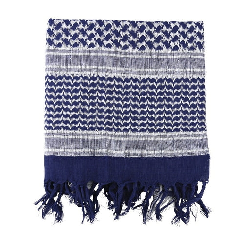 KombatUK Shemagh Arab Scrim Scarf (Blue & White)