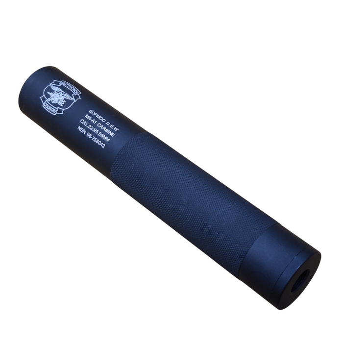 T&D Aluminum Silencer w/Markings - 195mm