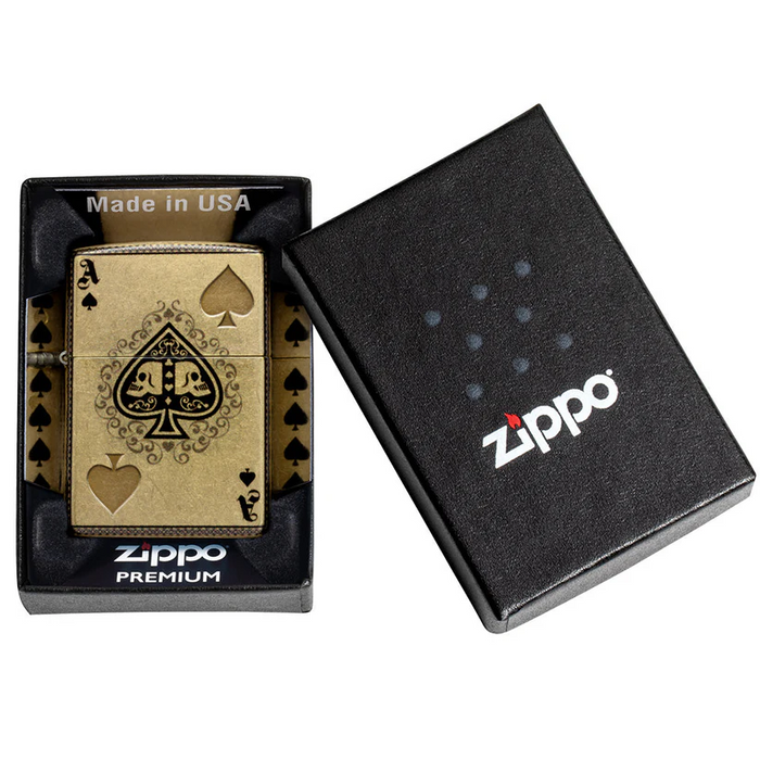 Zippo Ace of Skulls Lighter - 60007299