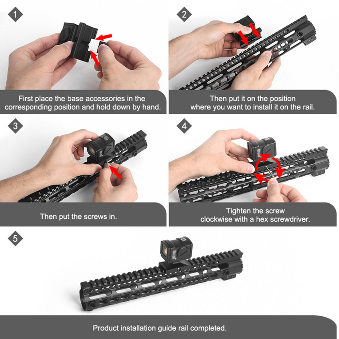 AIM-O ACRO P-2 Red Dot - Black