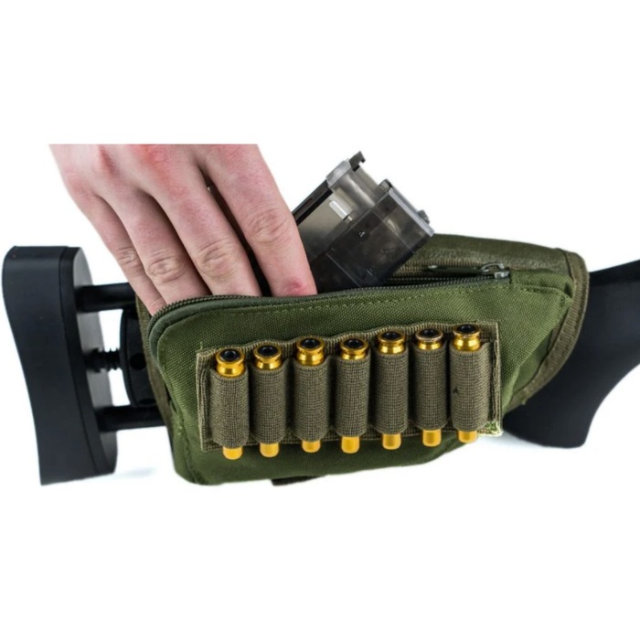 *Clearance* - Novritsch Rifle Stock Pouch - OD