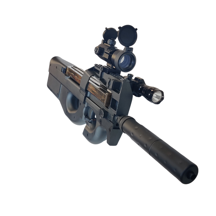 Double Bell P90 - w/ Scope, Torch & Suppressor