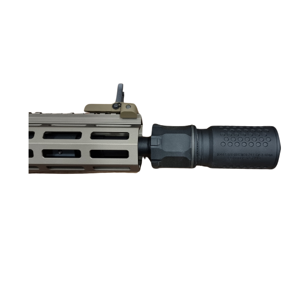 Angry Gun QDC/MCQ-PRT Mock Suppressor & Flash Hider - Black