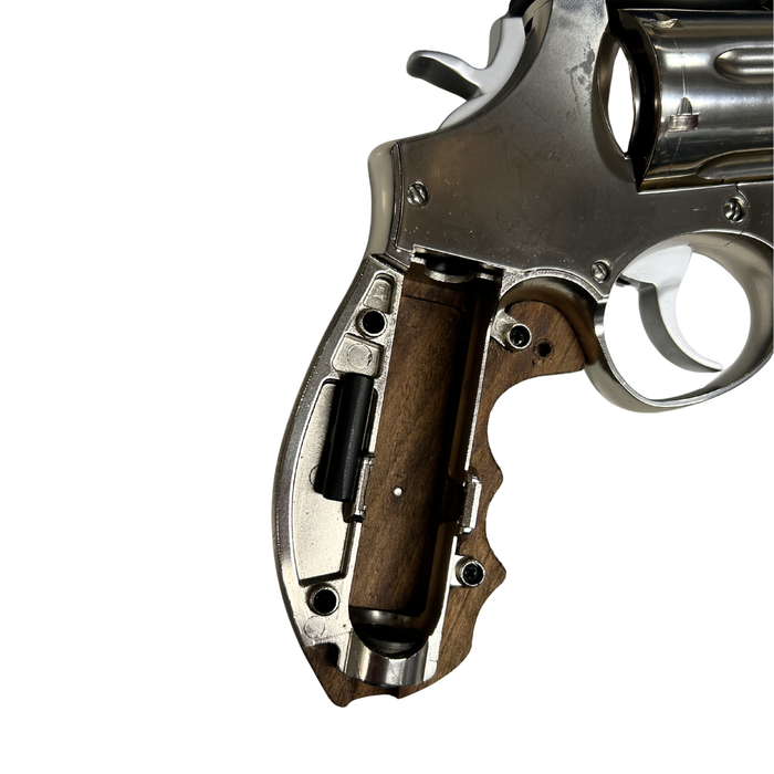 *B-GRADE* ARES 2" S&W 686 CO2 Revolver - Silver & Wooden Grip