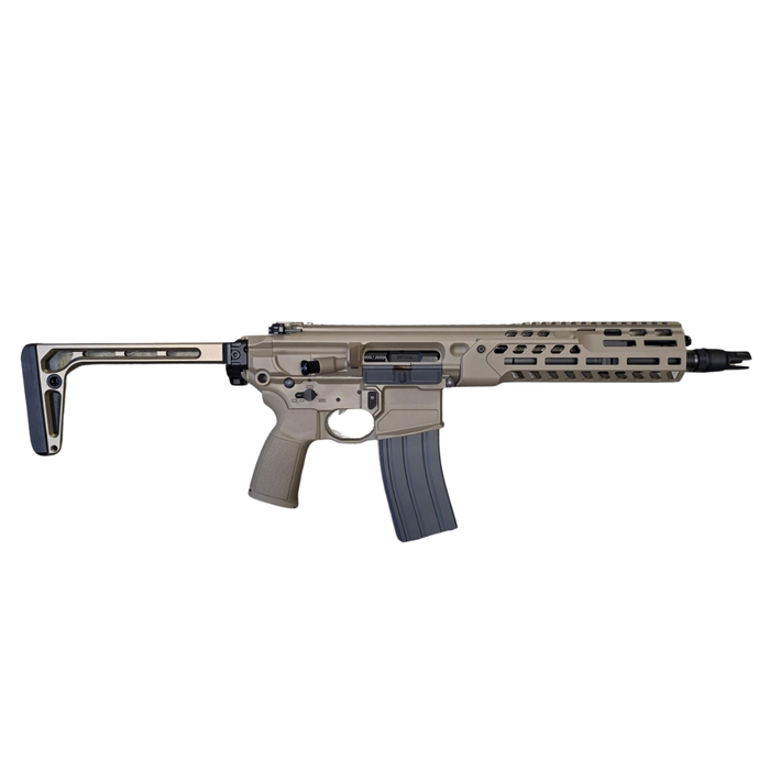 Salvo Precision MCX Spear 10.5 LTCSAW GBBR & Case - Tan