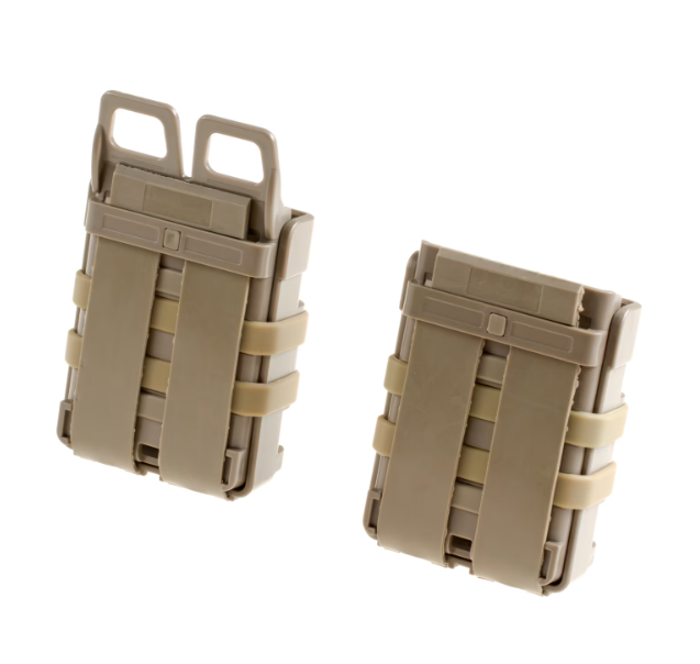 FMA Double FastMag M4/M16 Pouch - Dark Earth