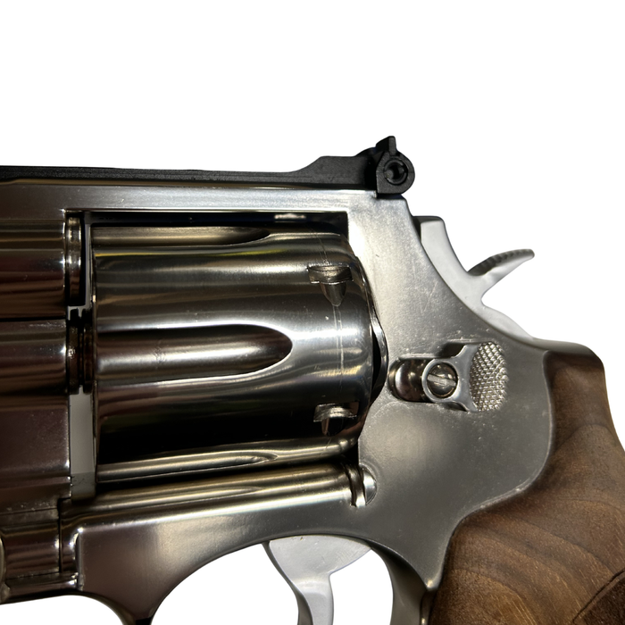 *B-GRADE* ARES 2" S&W 686 CO2 Revolver - Silver & Wooden Grip