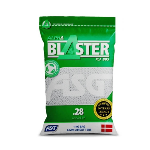 ASG Alpha Blaster Bio 0.28g BB - 1kg Bag (3600 BBs)