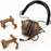 Earmor M32X Tactical Headset With ARC Helmet Adapters - Coyote Brown