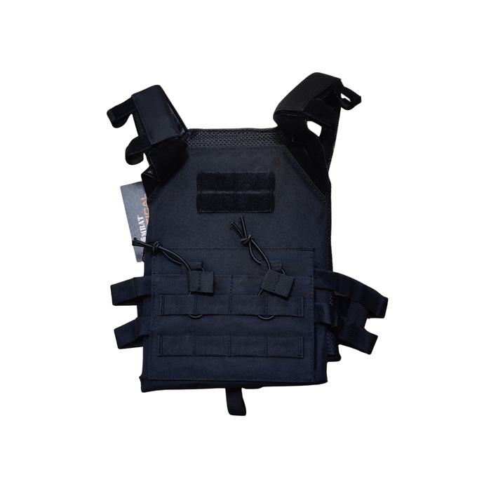 KombatUK Kids Jump Plate Carrier - Black