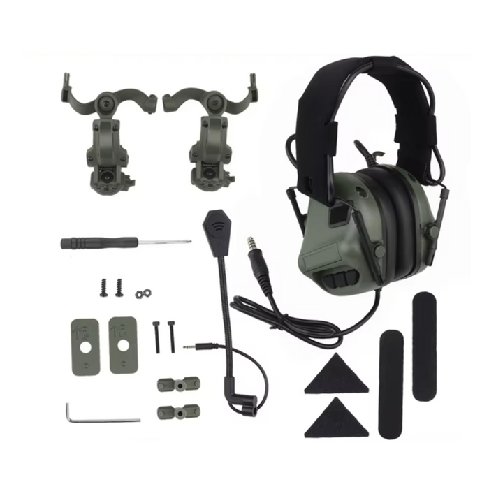 WoSport Gen 5 Headset w/Helmet Adapter - OD