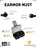 Earmor M20T Shockwave Protector Earbuds - Black