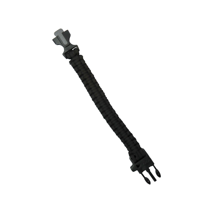 KombatUK Paracord Survival Bracelet - Black