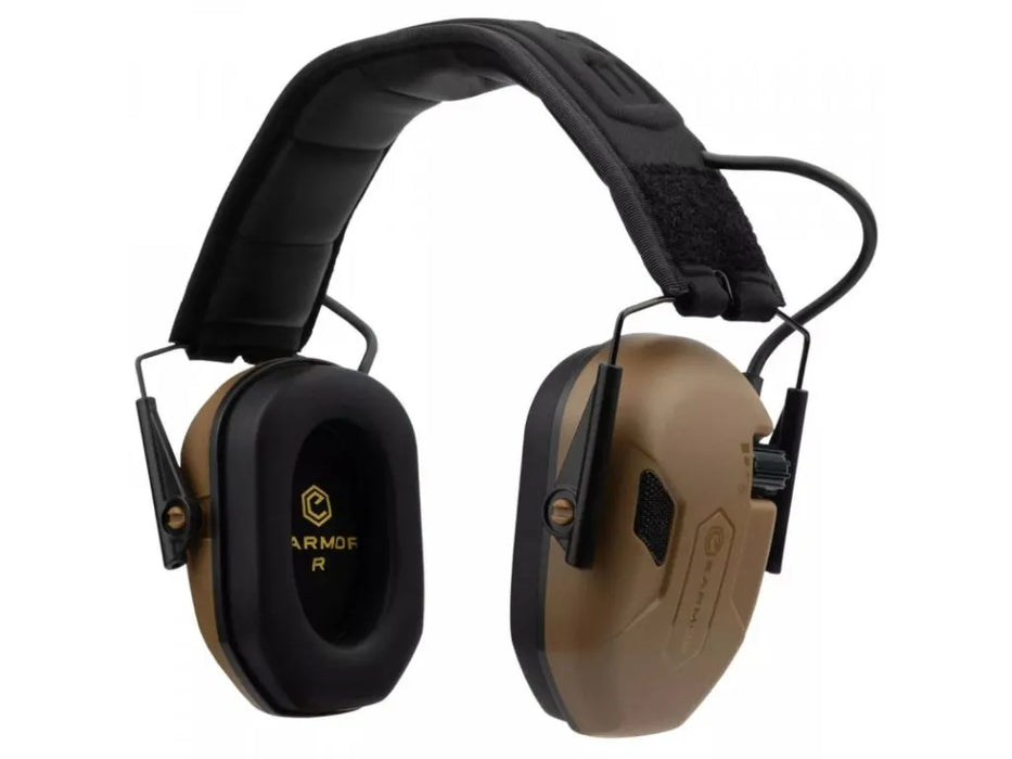 Earmor M300A Electronic Hearing Protector - Tan