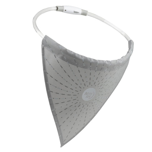 Nite Ize NiteHowl Bandana Disc-O Select LED Safety Necklace - Grey