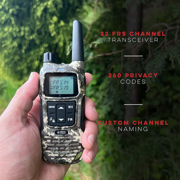 BTech FRS-A1 - 2 Pack Camo Walkie Talkies