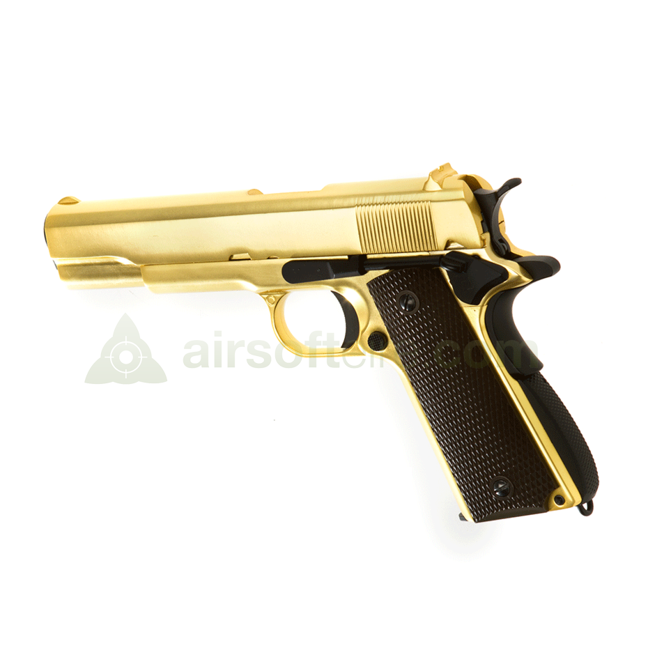 マルイ GOLD M1911 ガスガン WE M1911 - Gold — AirsoftEire
