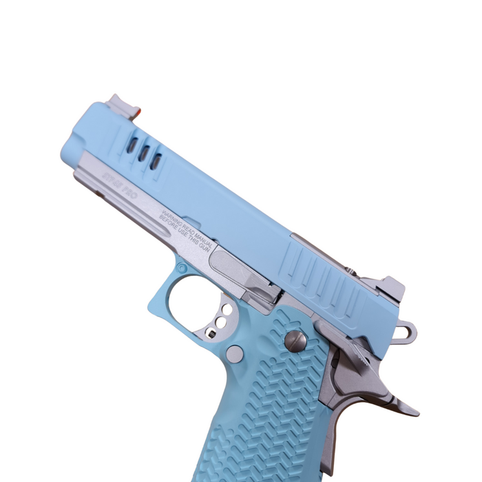 G&G STP45 Pro 8" + Extra Magazine & Hard Case - Macaron Blue