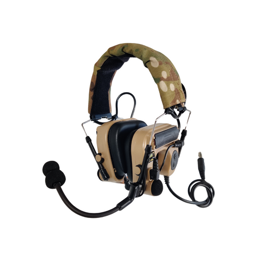 Tactical Pickup Noise Canceling Headset Set with Fast Airsoft